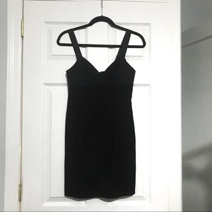 Stunning & Sexy Rebecca Taylor Satin & Wool Dress